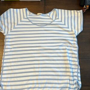 LAKE loungewear set classic blue stripe